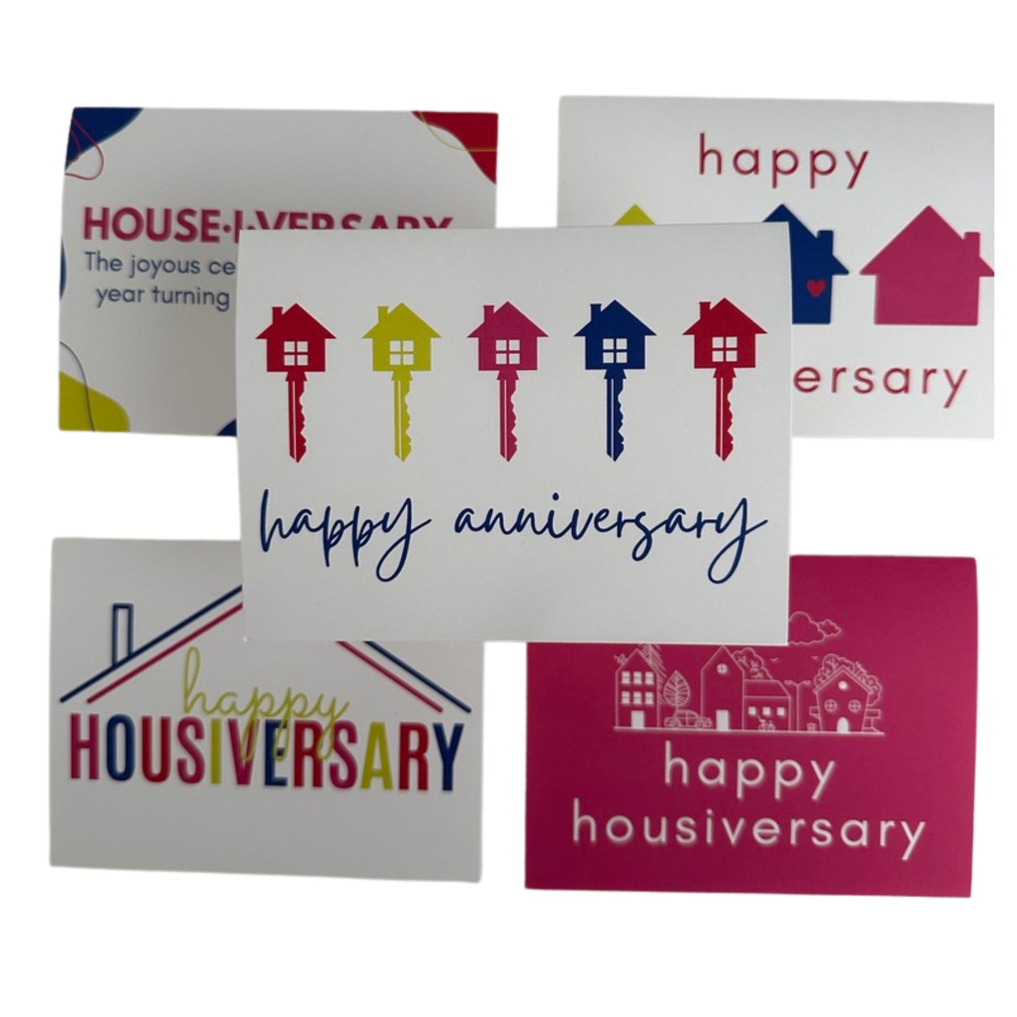 Year After Year – Client Home Anniversary Cards (Set of 5)