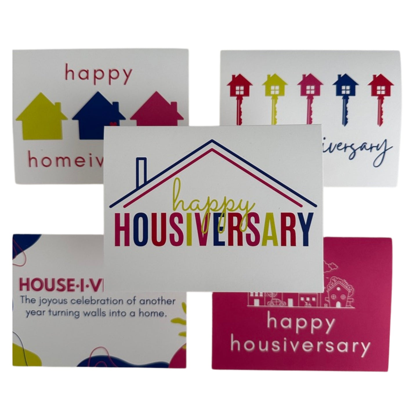 Year After Year – Client Home Anniversary Cards (Set of 5)