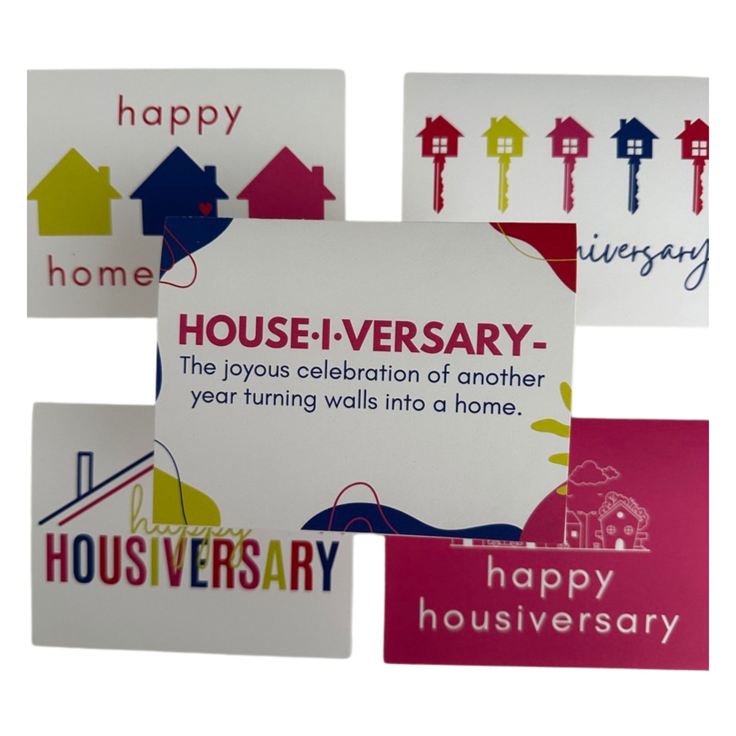 Year After Year – Client Home Anniversary Cards (Set of 5)