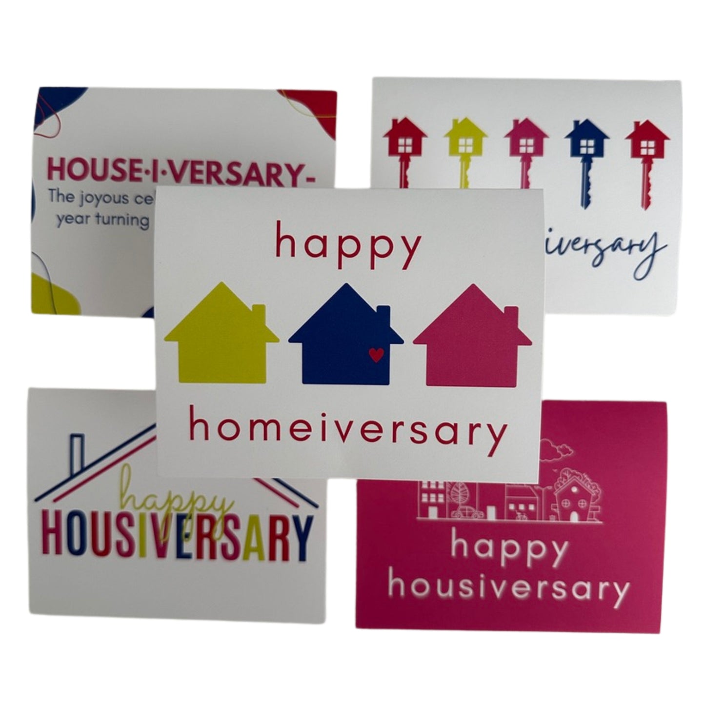 Year After Year – Client Home Anniversary Cards (Set of 5)