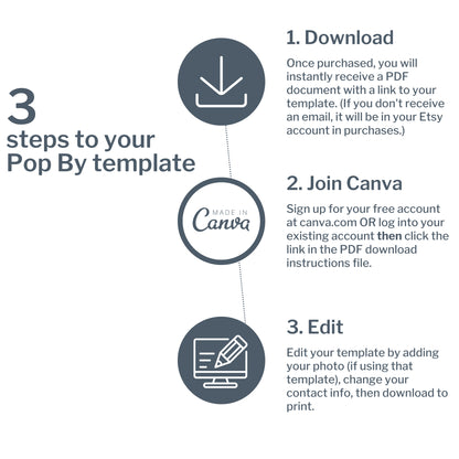 Referrals Make My Business Bloom Pop By- Instant Download