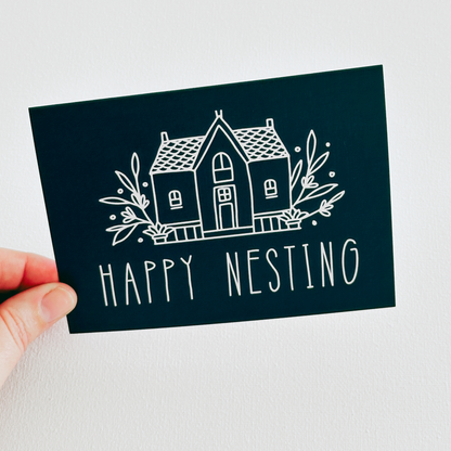 Housewarming Greeting Card- Happy Nesting