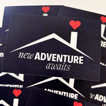 12 Just Moved Postcards- New Adventure