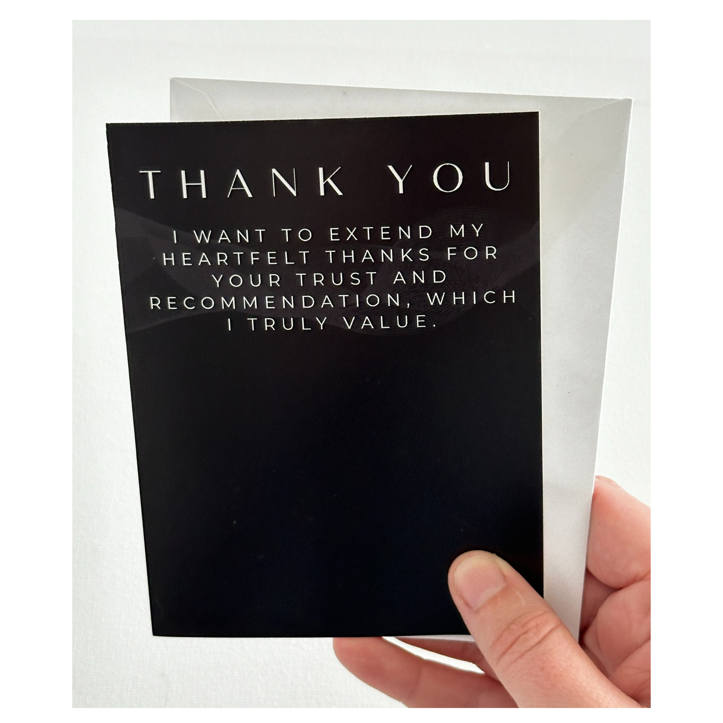 send a thank you card