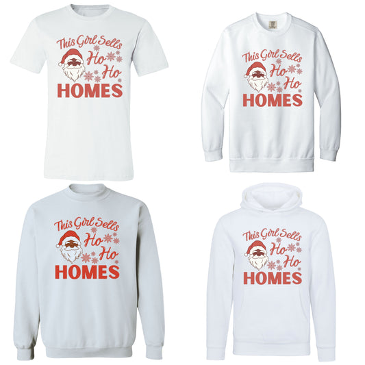 Inclusive black Santa white shirt, real estate design, women in business