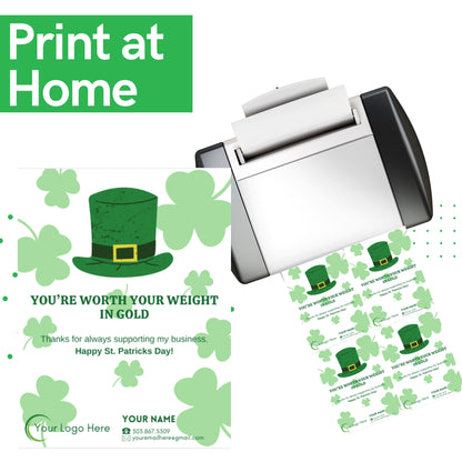 Pot of Gold Pop By Tag- Instant Download