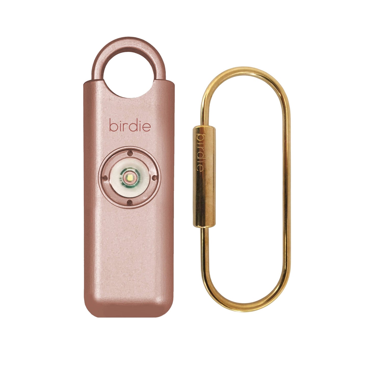 Rose Gold Real Estate Personal Safety Alarm x She's Birdie