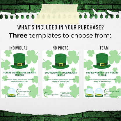 Pot of Gold Pop By Tag- Instant Download