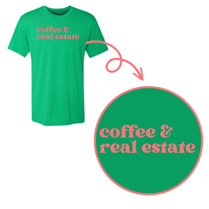 Real Estate and Coffee Ultra Comfy T-Shirt