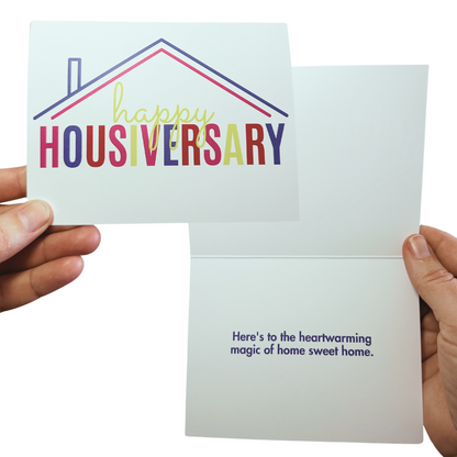 Happy Housiverary Greeting Card- Colorful