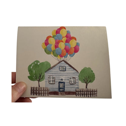 Housewarming Greeting Card- Up Up Up & Away