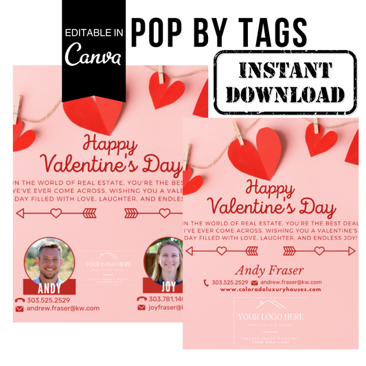 Chain of Hearts Pop By- Instant Download