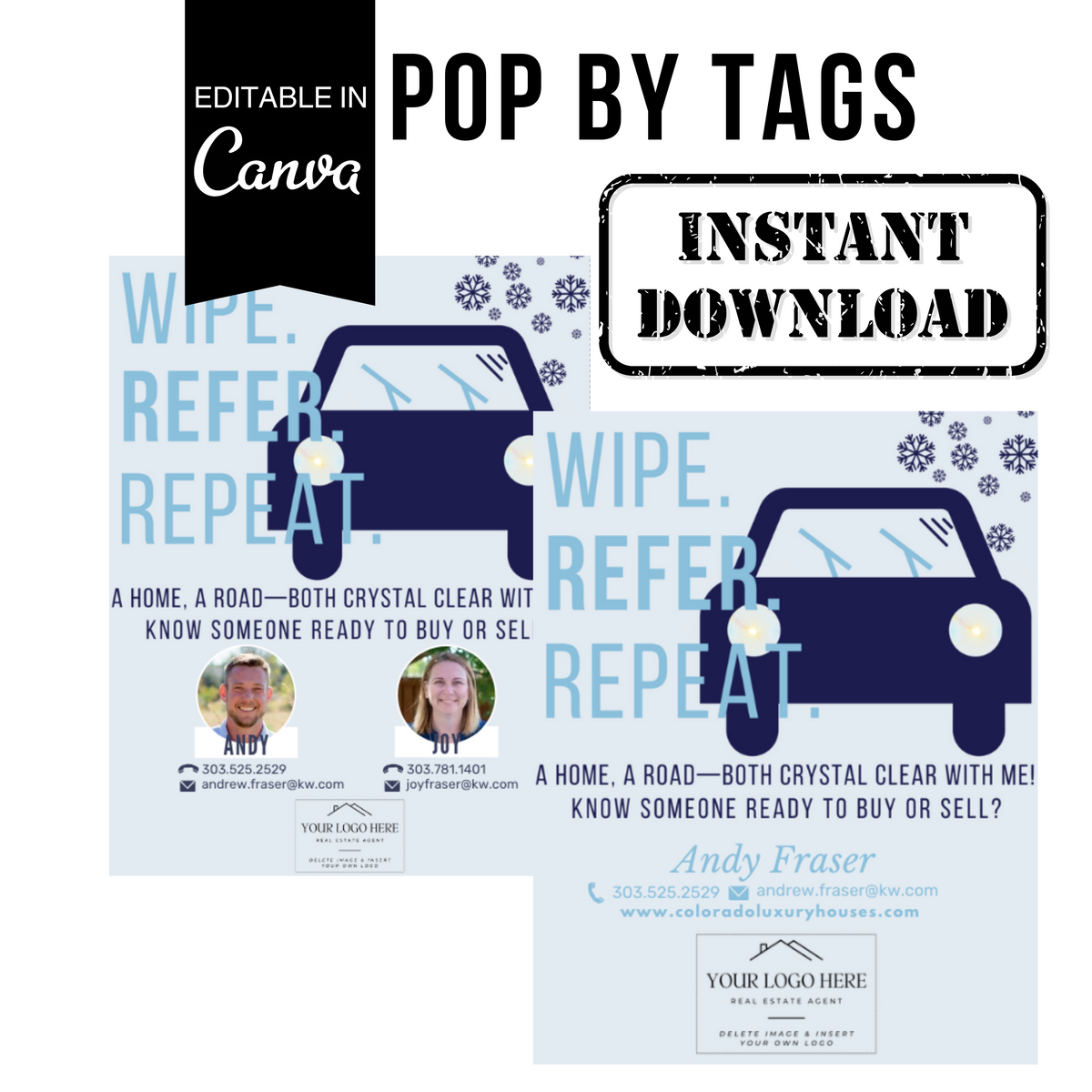 7 Winter Pop-By Ideas l Sales Lead Generation l Gear Up Real Estate