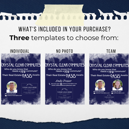 Crystal Clear Pop By- Instant Download