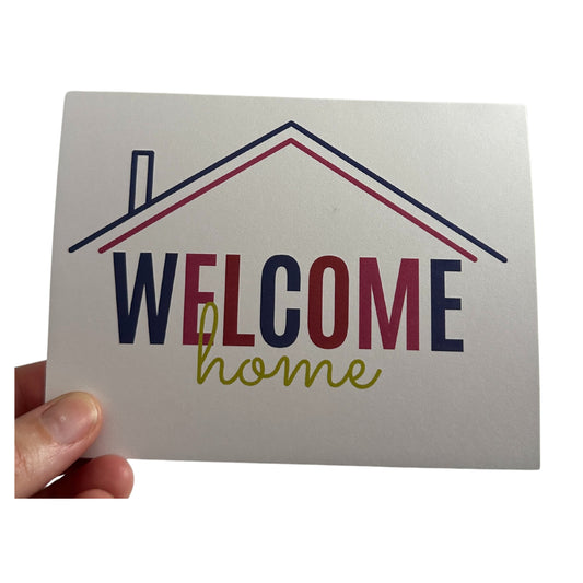 Housewarming Greeting Card- Colorful