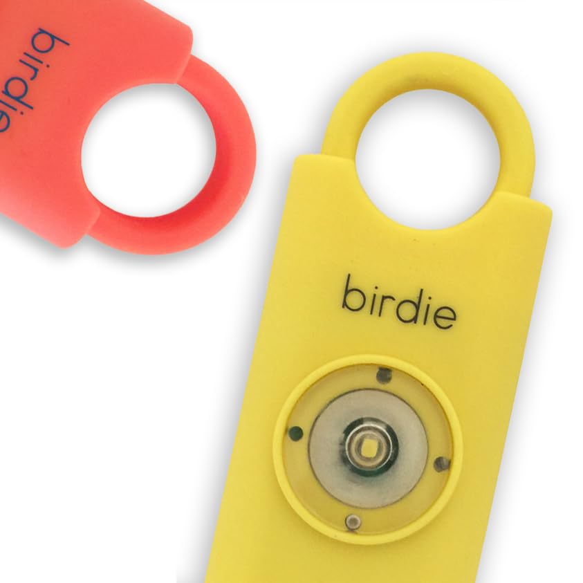 Yellow Personal Safety Alarm x She's Birdie